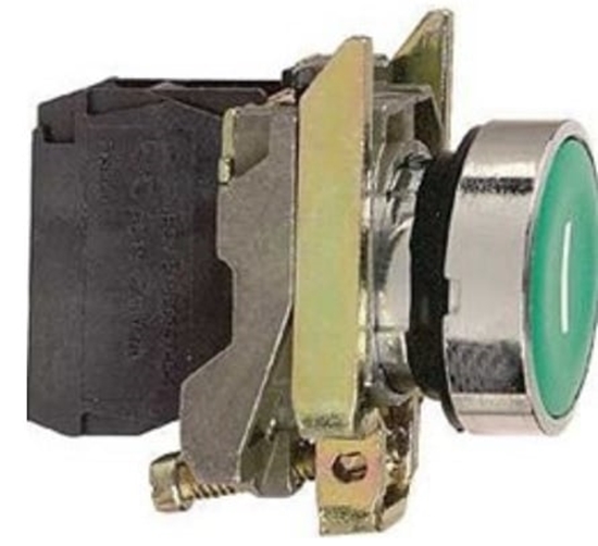 Picture of Schneider Electric Przycisk sterowniczy 22mm zielony z samopowrotem - XB4BA31