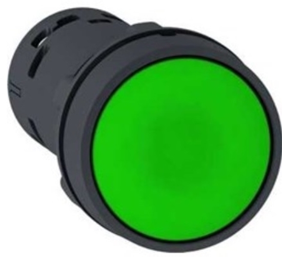 Picture of Schneider Electric Przycisk sterowniczy 22mm zielony z samopowrotem - XB7NA31