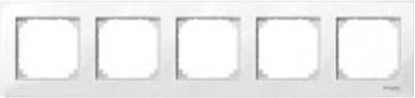 Picture of Schneider Electric Ramka piciokrotna Merten M-Plan biel polarna (MTN515519)