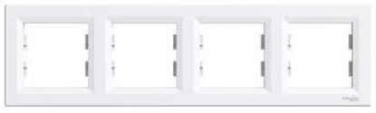 Attēls no Schneider Electric Ramka poczwórna Asfora biaa EPH5800421