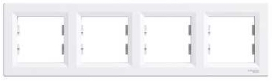 Изображение Schneider Electric Ramka poczwórna Asfora biaa EPH5800421