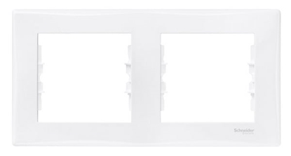 Attēls no Schneider Electric Ramka podwójna Sedna biaa (SDN5800321)