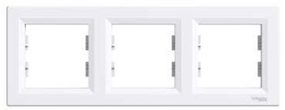 Attēls no Schneider Electric Ramka potrójna Asfora pozioma biaa (EPH5800321)