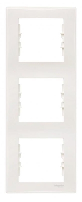 Attēls no Schneider Electric Ramka potrójna Sedna kremowa SDN5801323