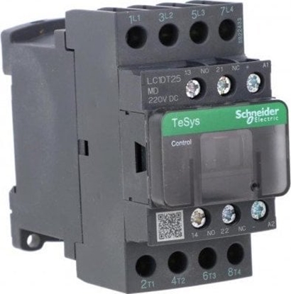 Изображение Schneider Electric Stycznik mocy 25A 4P 220V DC 1Z 1R LC1DT25MD