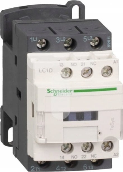 Изображение Schneider Electric Stycznik mocy 9A 3P 48V AC 50Hz 1Z 1R LC1D09E5