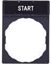 Изображение Schneider Electric Szyld opisowy z etykiet START (ZBY2303)