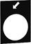 Attēls no Schneider Electric Tabliczka opisowa biaa prostoktna 30 x 40mm START-KLAKSON (ZB2BY4935)