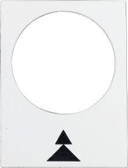 Picture of Schneider Electric Tabliczka opisowa biaa prostoktna 30x40mm (ZB2BY4909)