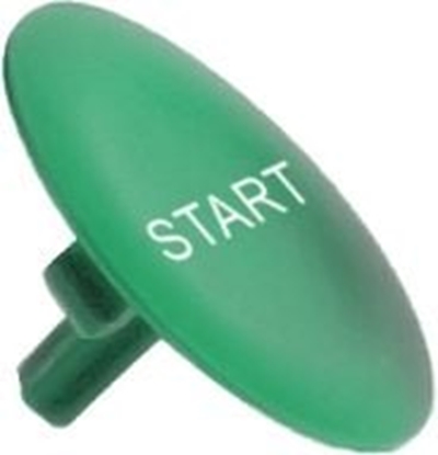 Изображение Schneider Electric Wkadka przycisku 22mm paska zielona z symbolem START (ZBA333)