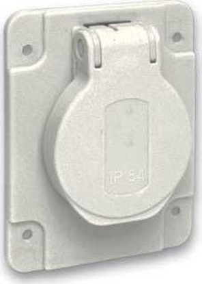 Attēls no Schneider Gniazdo stae 3P 16A 230V szare IP54 (PKS61G)