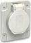 Picture of Schneider Gniazdo stae 3P 16A 230V szare IP54 (PKS61G)