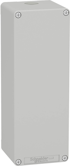 Picture of Schneider Harmony XAP Kaseta sterownicza pusta szara bez otworów XAPD44