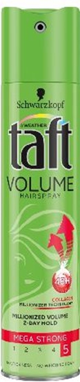 Изображение Schwarzkopf Taft Volume Collagen Lakier do wosów mega mocny 250 ml
