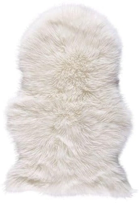 Picture of SHEEP FUR SHEEPSKIN RUG 90X60 MILK