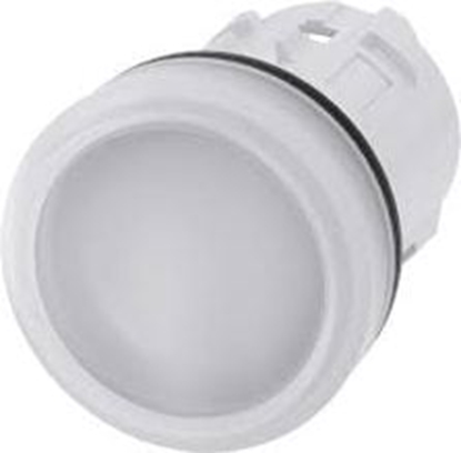 Picture of Siemens Gówka lampki sygnalizacyjnej 22mm biaa plastikowa (3SU1001-6AA60-0AA0)