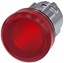 Picture of Siemens Gówka lampki sygnalizacyjnej 22mm czerwona metalowa (3SU1051-6AA20-0AA0)