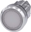 Attēls no Siemens Napd przycisku 22mm biay z podwietleniem z samopowrotem metalowy IP69k Sirius ACT (3SU1051-0AB60-0AA0)