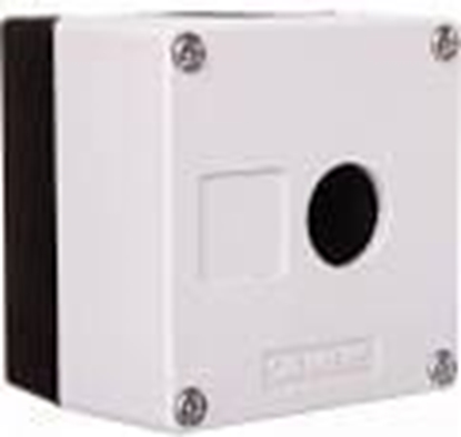 Picture of Siemens Obudowa kasety 1-otworowa 22mm czarno-szara M20 (3SU1801-0AA00-0AB1)