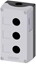 Изображение Siemens Obudowa kasety 3-otworowa 22mm czarno-szara M20 (3SU1803-0AA00-0AB1)
