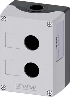 Picture of Siemens Obudowa kasety sterowniczej 2-otworowa 22mm 3SU1852-0AA00-0AB1