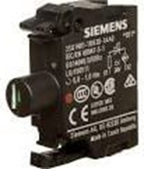 Picture of Siemens Oprawka z LED czerwona 24V AC/DC monta czoowy (3SU1401-1BB20-1AA0)