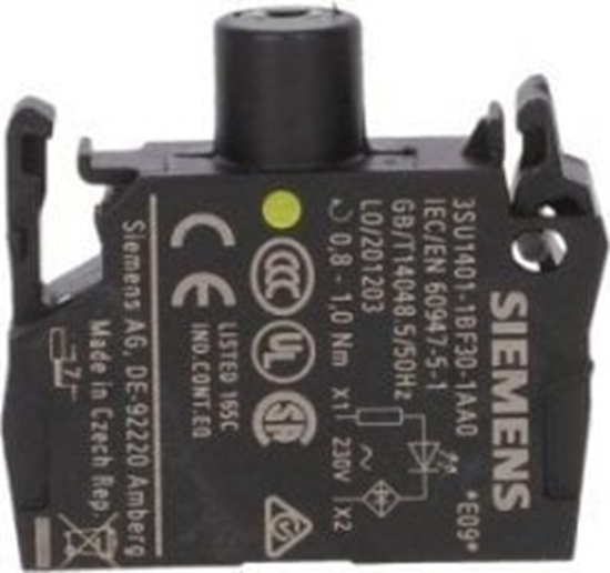Picture of Siemens Oprawka z LED óta 230V AC 3SU1401-1BF30-1AA0
