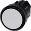Picture of Siemens Przycisk 22mm okrgy tworzywo paski biay z samopowr 3SU1000-0AB60-0AA0