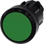 Picture of Siemens Przycisk 22mm okrgy tworzywo zielony paski z samopowrotem 3SU1000-0AB40-0AA0