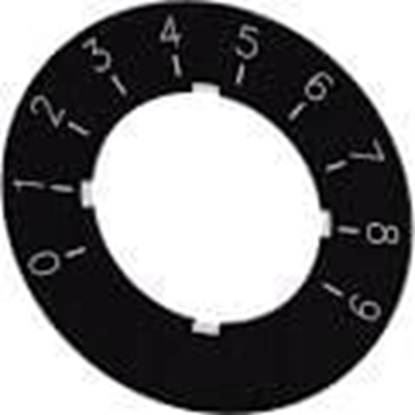 Picture of Siemens SIRIUS ACT Etykieta do potencjometru 0 do 9 (3SU1900-0BG16-0RT0)