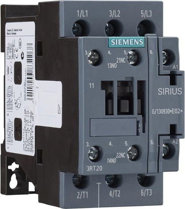 Изображение Siemens Stycznik mocy 32A 3P 230V DC 1Z 1R S0 (3RT2027-1AP00)