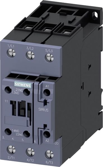 Picture of Siemens Stycznik mocy 51A 3P 230V AC 1Z 1R S2 (3RT2036-1AP00)