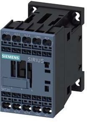 Изображение Siemens Stycznik mocy 9A 3P 24V DC 1Z 0R S00 (3RT2016-2BB41)