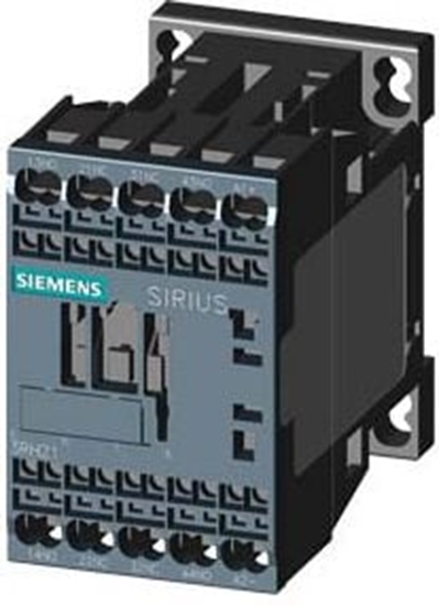 Picture of Siemens Stycznik pomocniczy 3A 2Z 2R 24V DC z diod tumic S00 (3RH2122-2KB40)