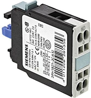 Изображение Siemens Styk pomocniczy 0Z 1R monta czoowy S0-S3 (3RH1921-2CA01)