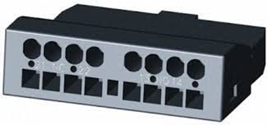 Picture of Siemens Styk pomocniczy 1Z 1R monta czoowy do wycznika silnikowego S00/0 (3RV2901-2E)