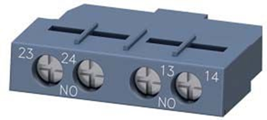 Picture of Siemens Styk pomocniczy 2Z 0R monta od góry S00/S0 (3RV2901-1F)