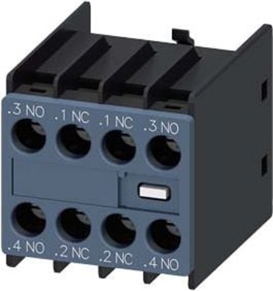 Изображение Siemens Styk pomocniczy 2Z 2R monta czoowy S00-S0 (3RH2911-1FA22)