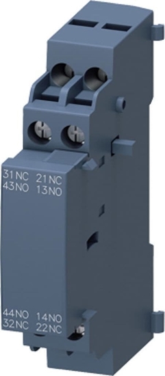 Picture of Siemens Styki pomocnicze z przy. rub. 2R + 2Z, S00 do S3 3RV2901-1J
