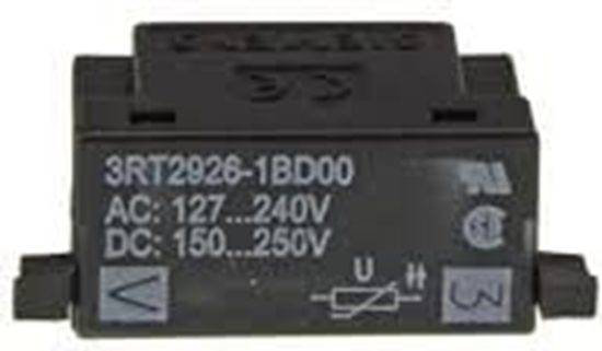 Picture of Siemens Ukad ochronny warystor 127-240V AC 150-250V DC (3RT2926-1BD00)