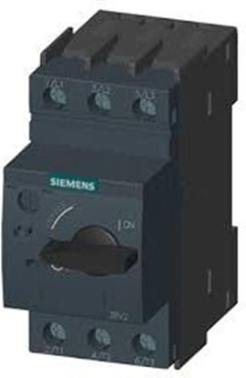 Изображение Siemens Wycznik silnikowy 3P 0,55kW 1,1-1,6A (3RV2021-1AA10)