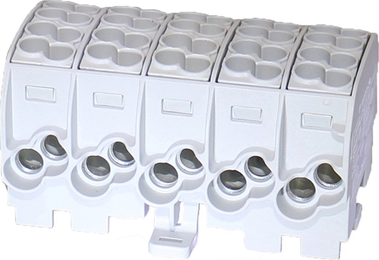 Изображение Simet Blok rozdzielczy - odgany Al/Cu SCB 25-5X (80150) SIMBLOCK szary 81500002