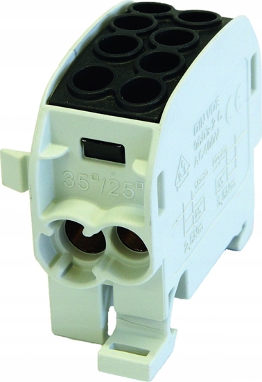 Изображение Simet Blok rozdzielczy - odgany Al/Cu SCB 35 (80210) SIMBLOCK czarny 81502007