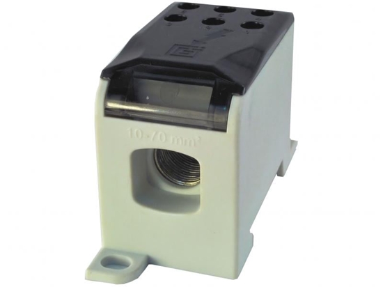 Изображение Simet Blok rozdzielczy AL/CU 1-potencjaowy 200A szary - 89792002