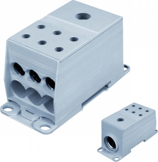 Изображение Simet Blok rozdzielczy CU 1-potencjaowy szary (82127002)