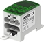 Picture of Simet Blok rozdzielczy CU 1-potencjaowy, 200 A (Cu) 160A (AL) / 70mm2/ TS 35/ wejcie 1x10-70 wyjcie: 6x2,5-16 mm2 zielony MAB12