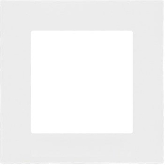 Picture of Simon 55 Ramka 1-krotna LINE Jasnoszary mat TR1/114