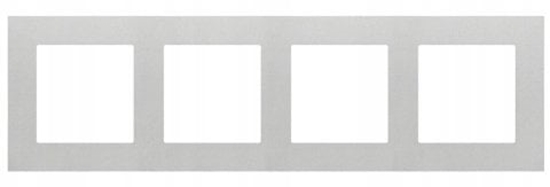 Изображение Simon 55 Ramka 4-krotna LINE Aluminium mat TR4/143