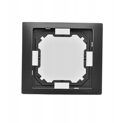 Attēls no Simon Basic Ramka 1-krotna Neos IP20 czarny mat BMRC1/49