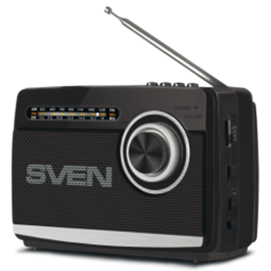 Picture of Skaļrunis Sven SRP-155 FM,AM,SW Radio Bluetooth Black
